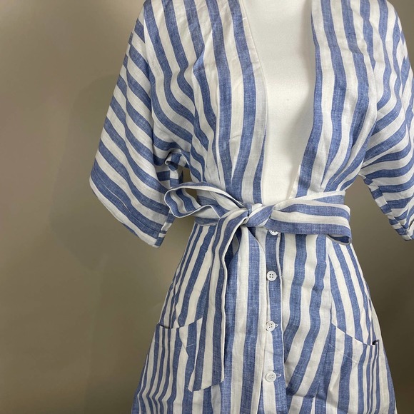 Reformation Cecilia Linin Mini Dress - Picture 4 of 10